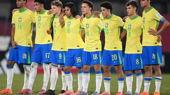 Brasil ficou em quarto no Mundial Sub-17 - Foto: Jurij Kodrun - FIFA/FIFA via Getty Images