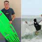 O caso ocorreu na Praia do Tombo - Imagem: reprodução redes sociais