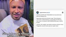 Vídeo foi publicado através das redes sociais do prefeito de Santos, Rogério Santos - Imagem: Instagram/ @rogeriosantos