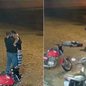 Jucimar de Lima Pedroso morreu após permanecer dez dias internado; suspeito do crime se apresentou à Polícia Civil e segue preso à disposição da Justiça - Imagem: Reprodução/Câmera de Segurança