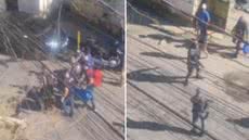 Ações da Polícia Militar no Morro Santa Maria resultaram em dois confrontos na quarta-feira (15), segundo a corporação - Imagem: Reprodução