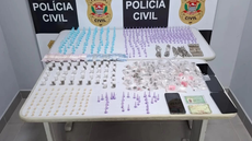 Todo o material foi encaminhado para perícia técnica - Imagem: Reprodução