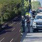 O confronto ocorreu após uma tentativa de abordagem a criminosos armados, levando a uma busca intensiva na região de mata - Imagem: CCI/ Artesp / Matheus Croce/ TV Tribuna