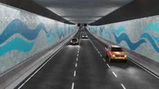 Projeto do Túnel Santos-Guarujá entra em nova fase, com cronograma que prevê início das obras em 2027 e entrega da ligação submersa em 2031. - Imagem: Reprodução