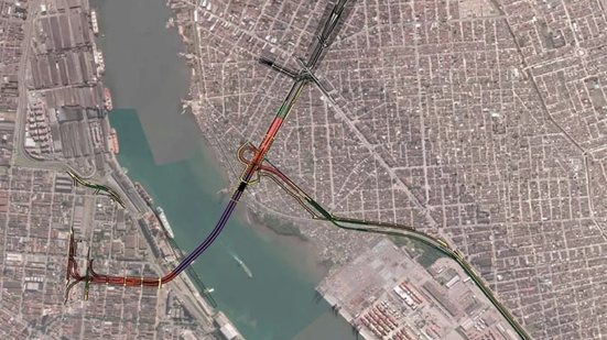 Com investimento de R$ 6,8 bilhões, o projeto promete facilitar o trânsito entre as cidades e impulsionar a economia local - Imagem: Reprodução