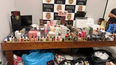 Proprietária da loja e dois cúmplices foram detidos por crimes contra a saúde e contrabando, colocando em risco a segurança dos consumidores - Imagem: Reprodução
