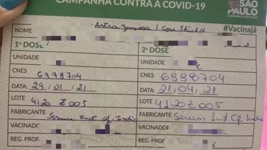 Profissionais da unidade receberam, em 2021, uma dose da vacina contra a Covid-19 após o vencimento do lote; caso resultou em condenação da Justiça do Trabalho e ainda pode ser objeto de recurso - Imagem: g1 Santos