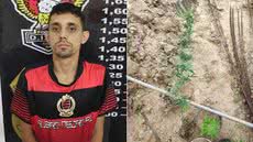 Suspeito apontado como liderança do PCC no Mato Grosso do Sul foi preso com drogas durante operação da Polícia Civil em Itanhaém - Imagem: Polícia Civil