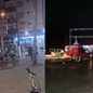 Rajadas de vento impressionantes arrastaram objetos e causaram ferimentos em várias cidades da Baixada Santista - Foto: Dhyessica Archette