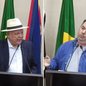 Amarildo Carlos Simoni Lopes (PSD), à esquerda, fez referências à orientação sexual de Jefferson Pécori (PT), à direita, durante discussão sobre uma obra pública na Câmara de Registro. A fala foi repudiada por uma comissão da OAB - Imagem: Reprodução/Facebook