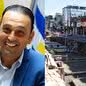 O vice-governador foi prefeito de São José dos Campos em dois mandatos passados - Imagem: Rádio CBN Santos/ Prefeitura de Santos