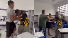 VÍDEO: menino autista é agredido em escola no litoral de SP; assista - Imagem: Reprodução/Redes Sociais