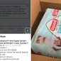 Derek Cardoso dos Santos registrou a abertura da encomenda após desconfiar do peso da caixa e encontrou um pacote de fraldas no lugar do PlayStation 5 comprado por R$ 4 mil - Imagem: Arquivo Pessoal