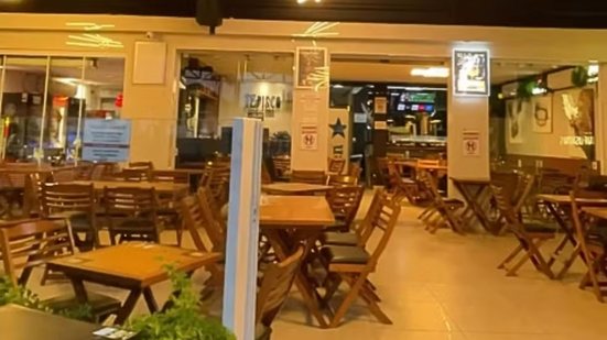 Crime ocorreu em bar no Balneário Cidade Atlântica, em Guarujá; suspeito foi preso em flagrante. - Imagem: Reprodução/Instagram Tepisco