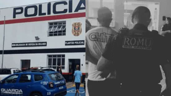 Após alegar agressões, a equipe da GCM descobriu que o homem tinha um mandado de prisão por furto expedido há seis meses - Imagem: Reprodução