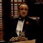 Don Corleone (Marlon Brando), em O Poderoso Chefão - Imagem: Reprodução