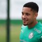 Vitor Roque em treino do Palmeiras - Foto: Cesar Greco / Palmeiras