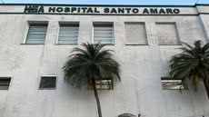 Hospital Santo Amaro, em Guarujá, deverá pagar aproximadamente R$ 16 milhões à Sabesp após o Tribunal de Justiça de São Paulo manter a decisão referente a débitos acumulados de água e saneamento entre 2019 e 2024 - Imagem: Daniela Rucio/TV Tribuna