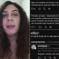 Maria Sil, artista trans de Santos, foi alvo de ataques transfóbicos após publicar um vídeo pedindo oportunidades de emprego. Ela afirma ter enviado mais de 500 currículos em dois anos e participado de apenas três entrevistas - Imagem: Reprodução