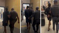 A abordagem policial resultou na apreensão de um dos menores que já tinha mandado de busca por furto - Imagem: Divulgação / Polícia Militar