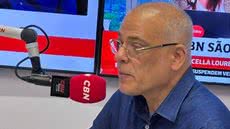 Wladimir Mattos classifica a situação financeira do Santos como 'assustadora', destacando a necessidade de vender ativos para pagar dívidas - Foto: Rádio CBN Santos