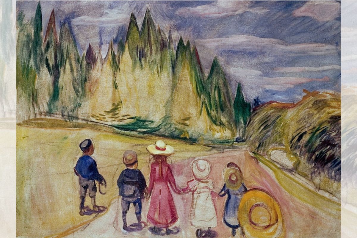 A Floresta do Conto de Fadas, de Edvard Munch