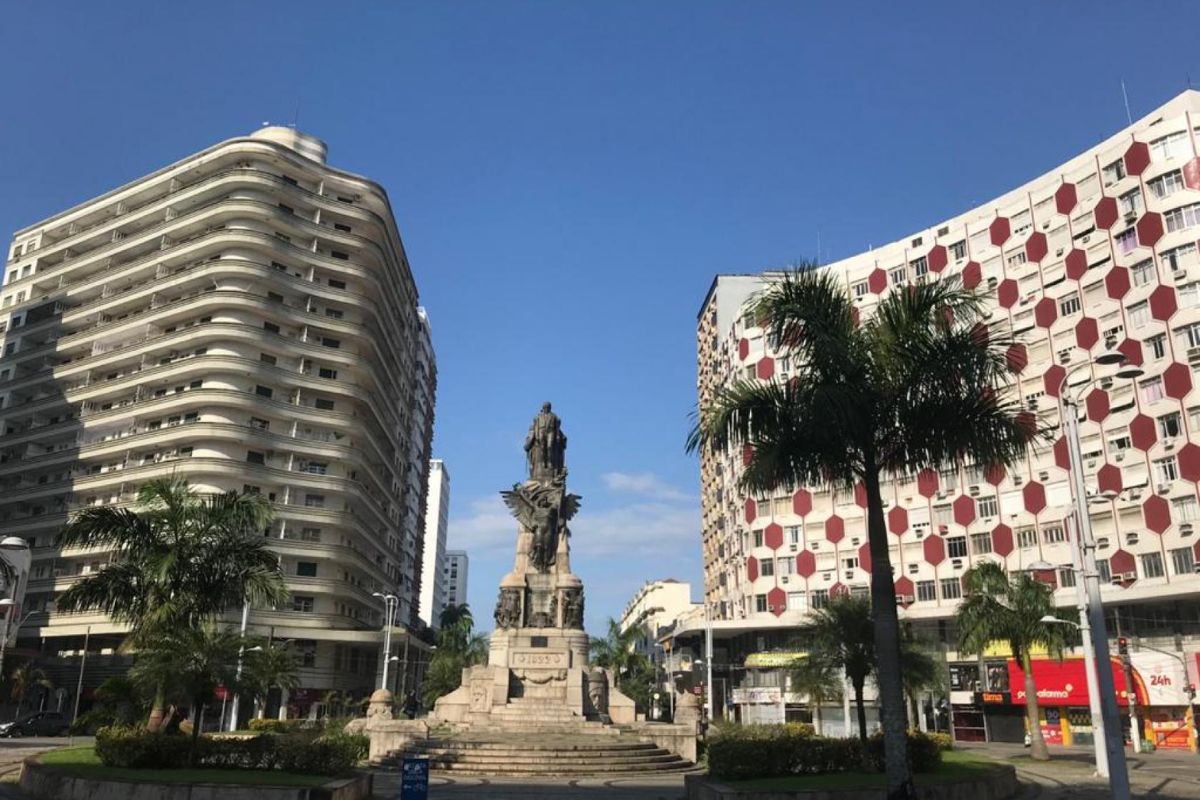 O bairro Gonzaga importante região de restaurantes e bares