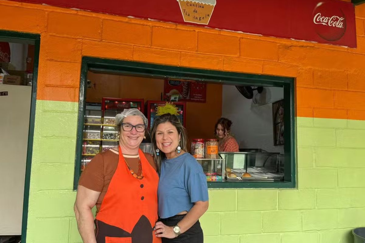 Reencontro de Angela com Manuela