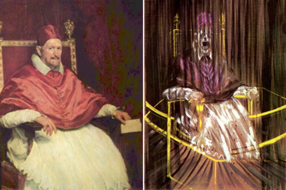 Estudo do retrato do Papa Inocêncio X de Velasquez, de Francis Bacon (1953)