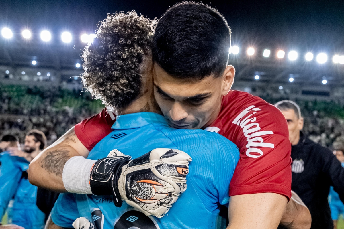 Neymar e Brazão foram destaques do Santos nesta temporada - Foto: Léo piva/ Santos FC