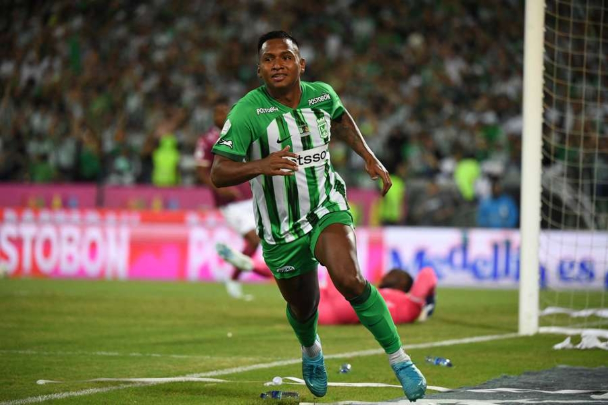 Morelos foi importante para o Atléico Nacional na temporada - Foto: Jaime SALDARRIAGA