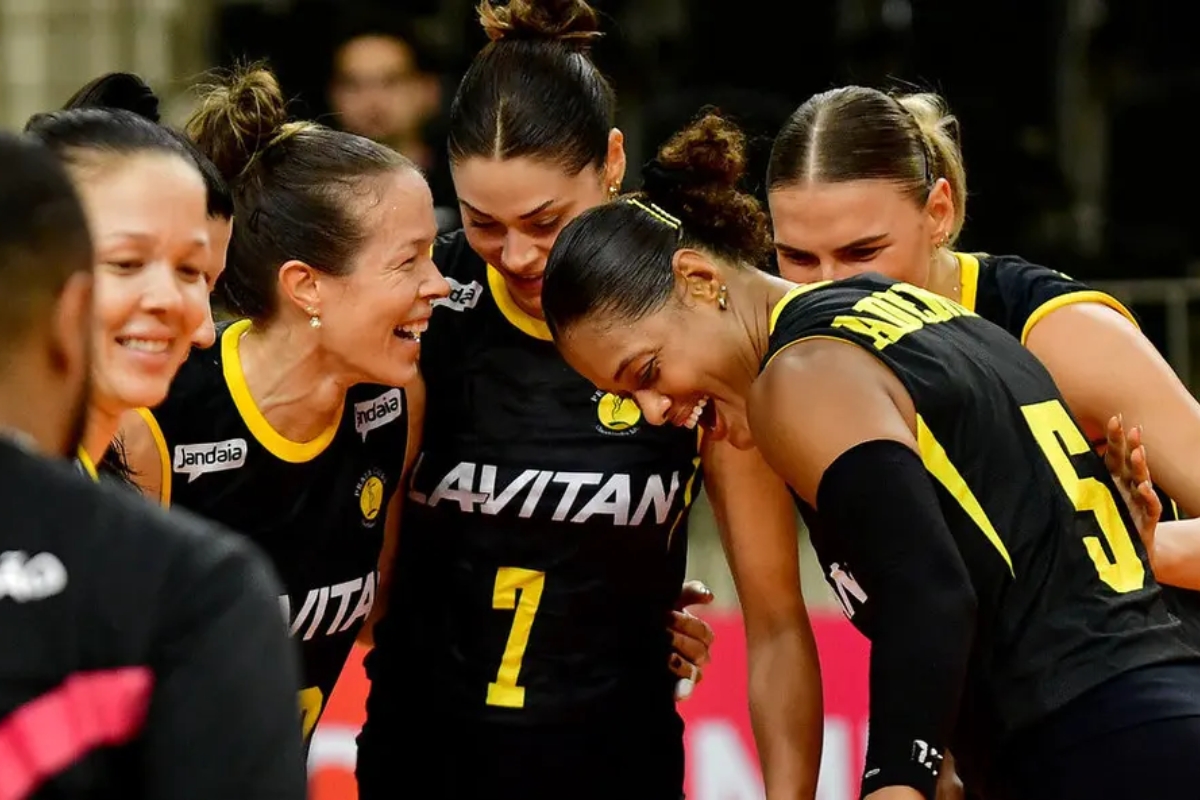 Praia enfrentou o Conegliano mas perdeu no Pacaembu - Foto: Foto: Deco Pires