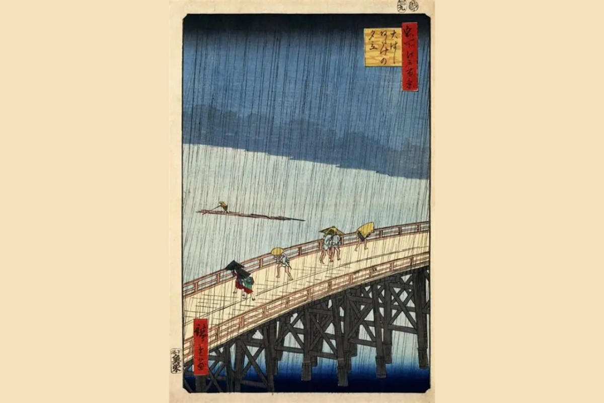 Uma chuva que não é cenário, mas acontecimento. O instante vale mais que a cena inteira