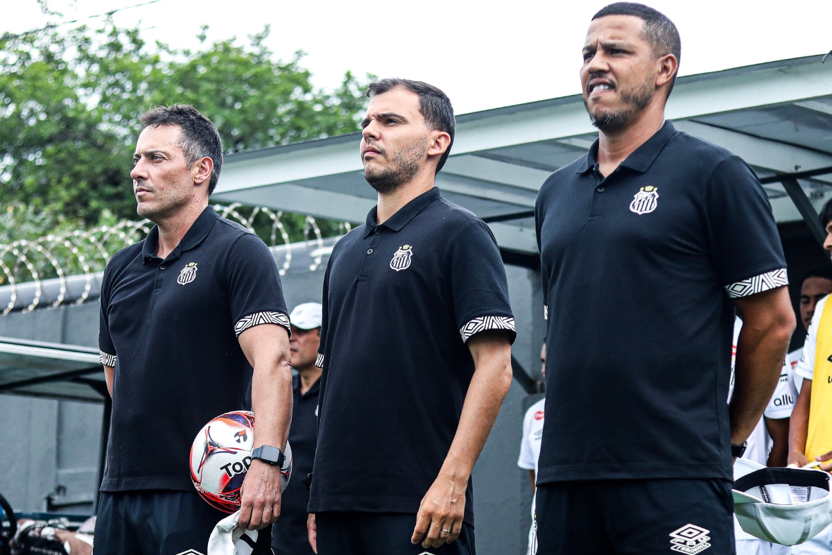 Equipe comandada por Vinicius Marques perde a invencibilidade no Brasileirão - Foto: Reinaldo Campos / Santos Fc