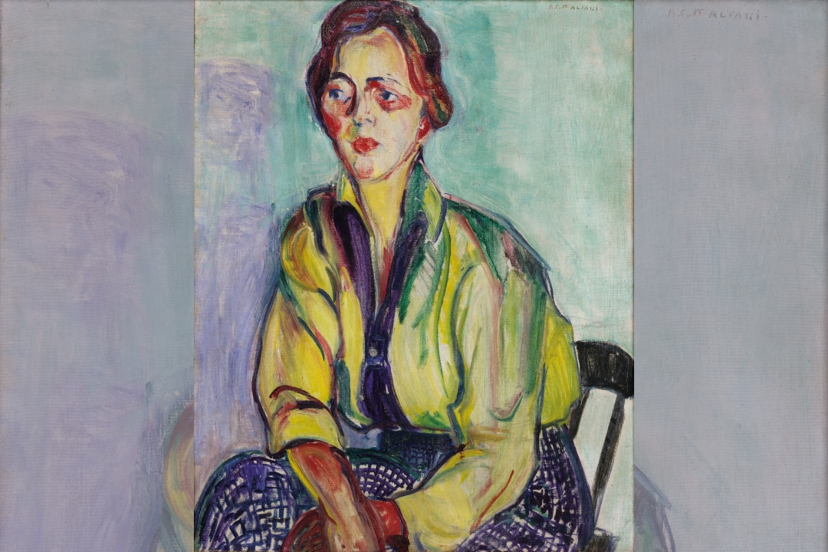 A estudante, Anita Malfatti, 1915-16
