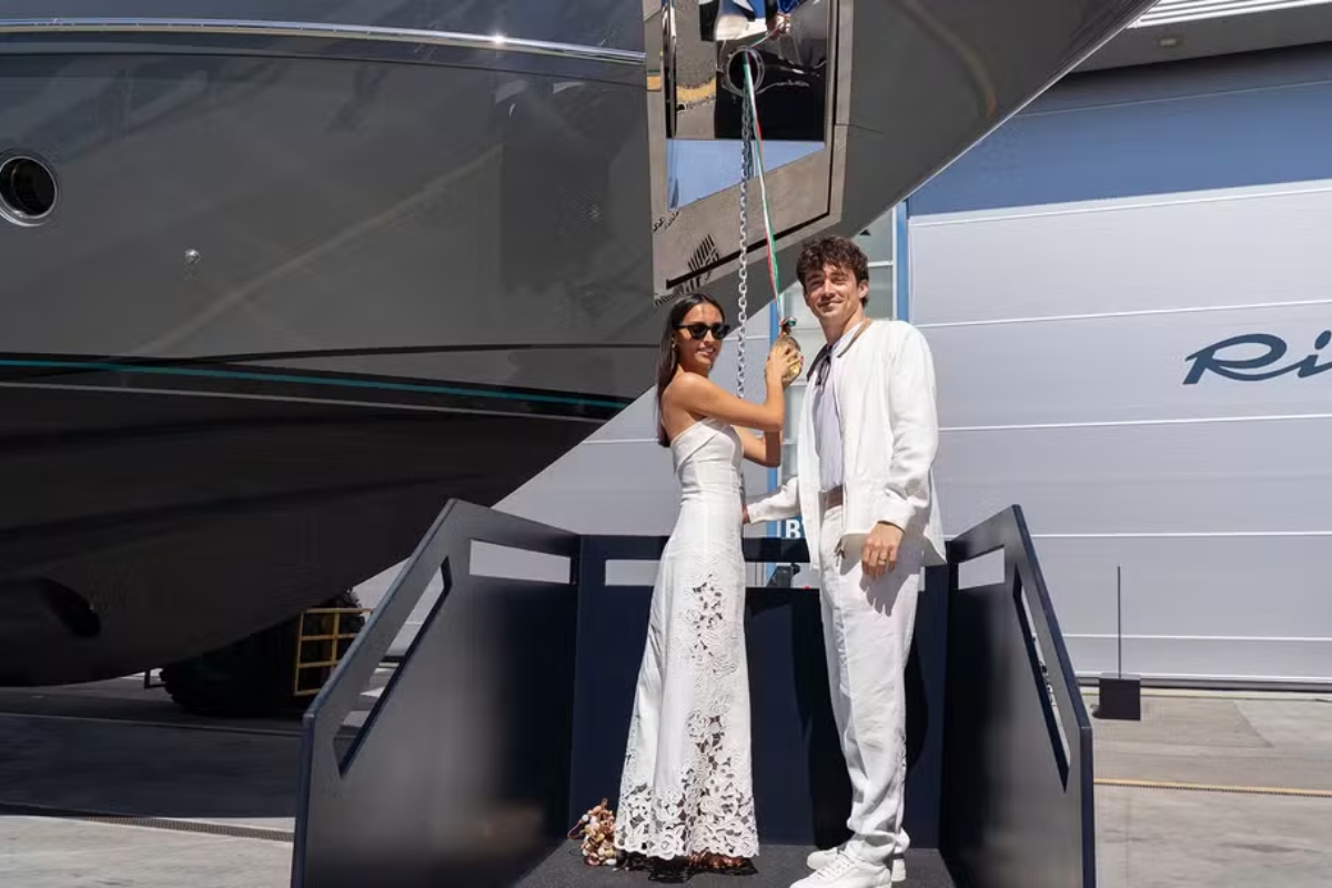 Charles e Alexandra Leclerc - Foto: Divulgação