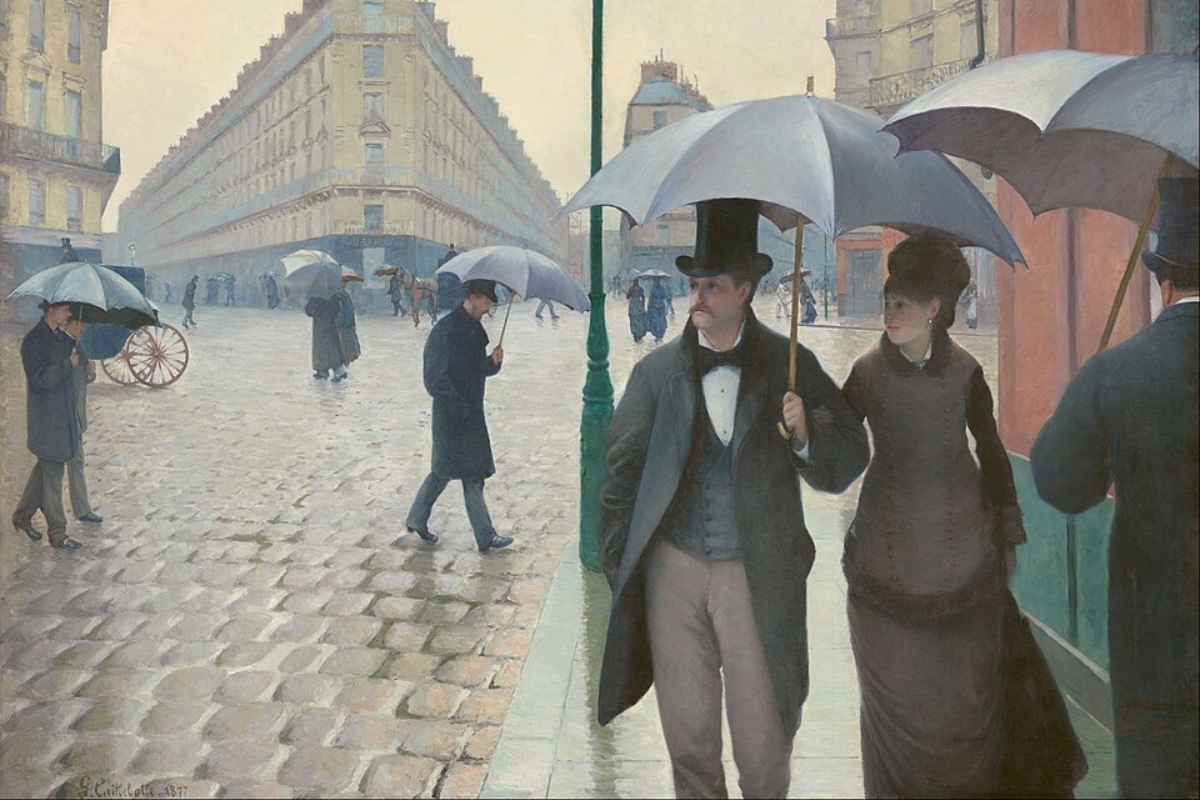 Paris Street, Rainy Day (1877), de Gustave Caillebotte