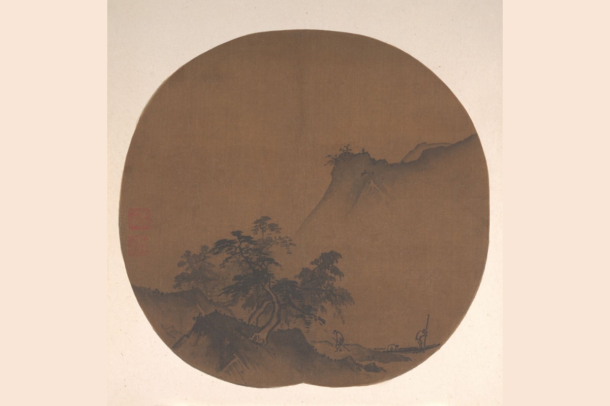 Atribuído a Xia Gui, Windswept Lakeshore, China, século XIII - Metropolitan Museum of Art — domínio público