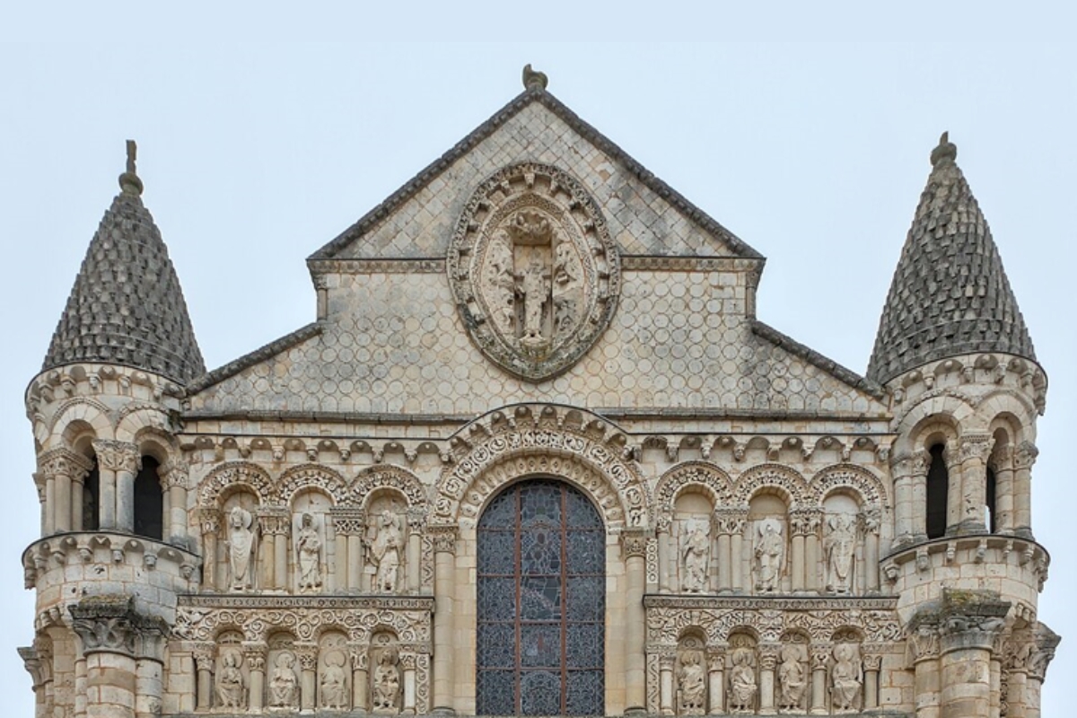 Igreja Notre-Dame-la-Grande, em Poitiers