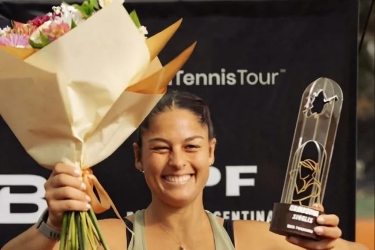 Carol Meligeni é campeã do ITF W35 - Foto: Perga Open