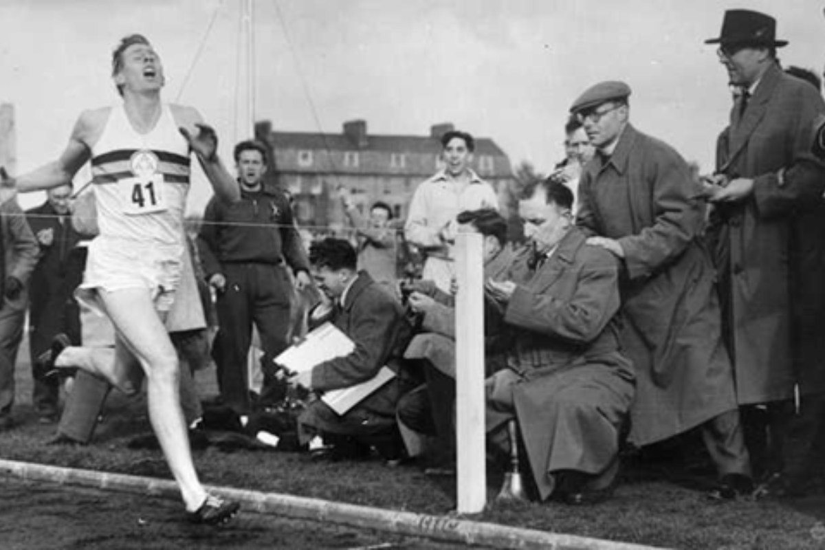 Roger Bannister, milha em menos de 4 minutos, 1954