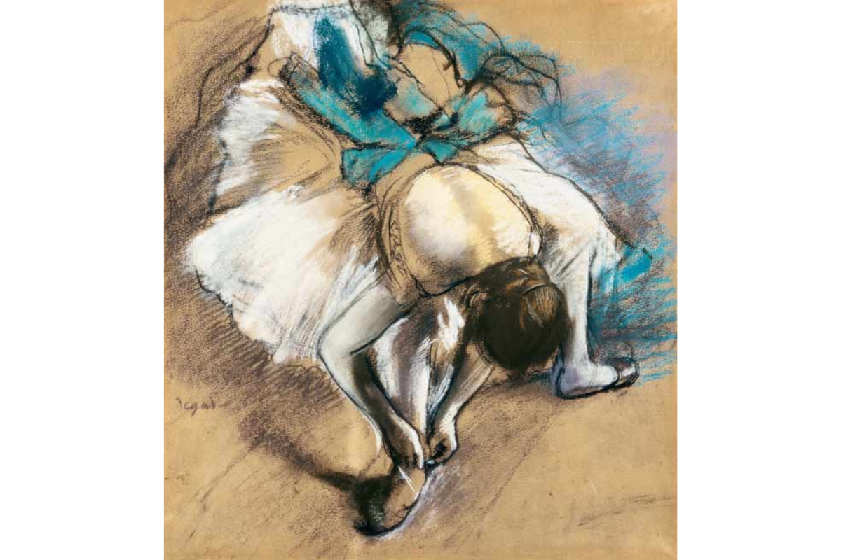 danseuse ajustant son chausson, degas c. 1873–1876 - Pesquisar Imagens - Danseuse ajustant son Chausson, Degas  (c. 1873–1876)
