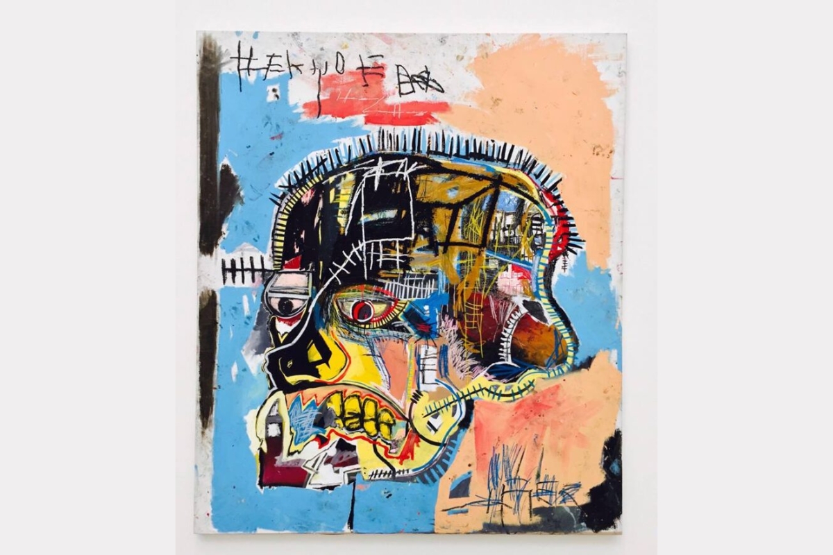 Jean-Michel Basquiat, Untitled (Skull), 1981. Por que a dor também tem cor?