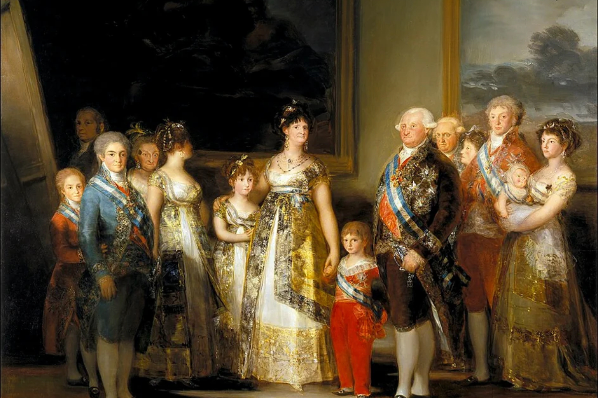Francisco de Goya, A família de Carlos IV, 1800