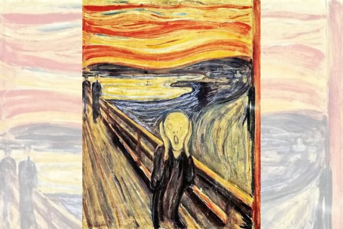 Edvard Munch, O Grito, 1893 - A ferida interior transformada em imagem