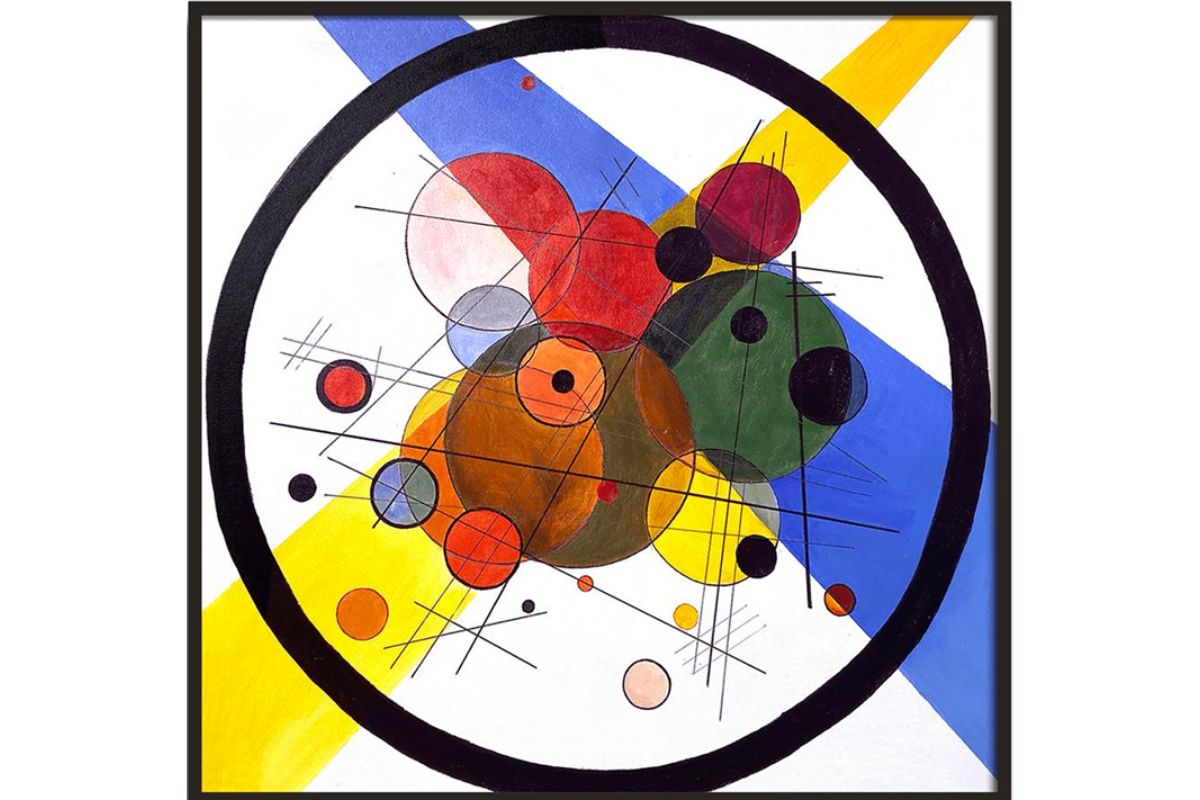 Circles in a Circle, Kandinsky, 1923