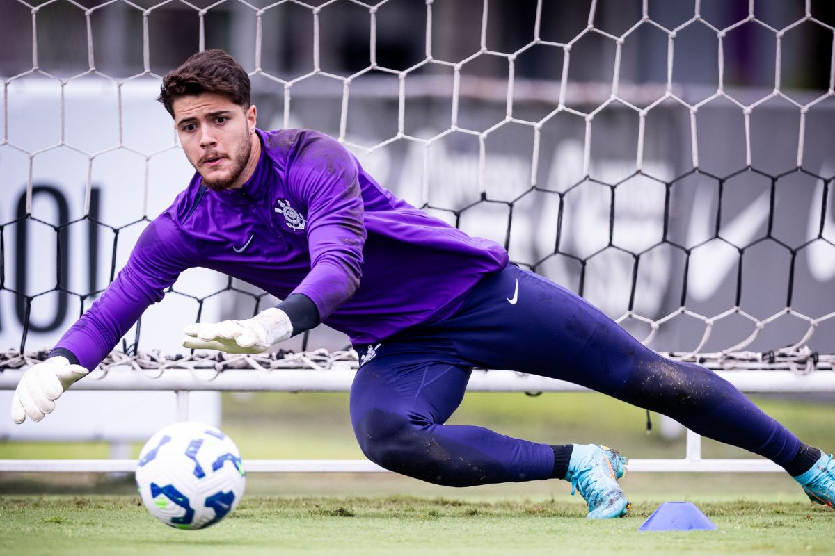 Felipe Longo goleiro do Corinthians - Foto: Reprodução/ GE