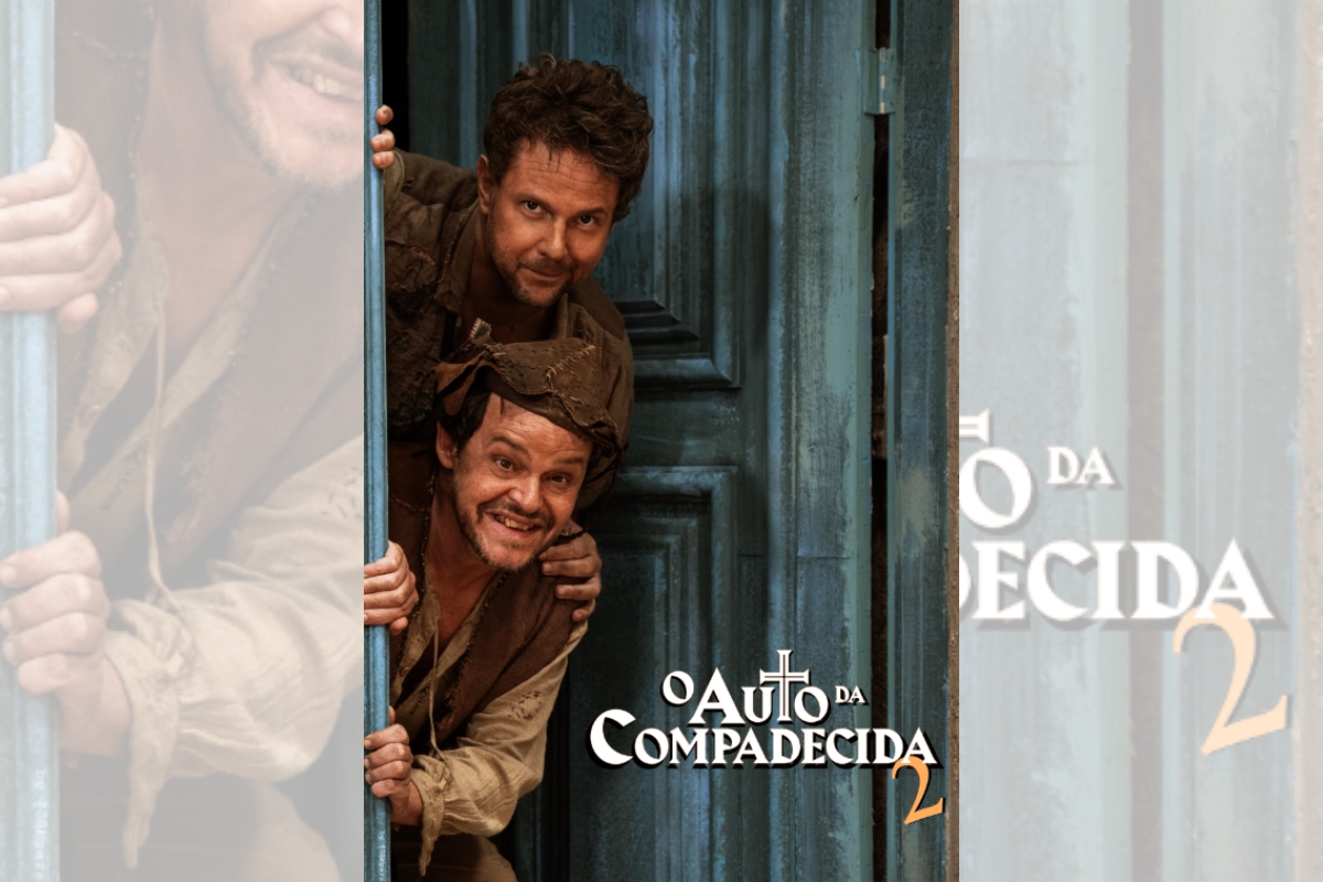 João Grilo (Matheus Nachtergaele) e Chicó ( Selton Mello), em O Auto da Compadecida