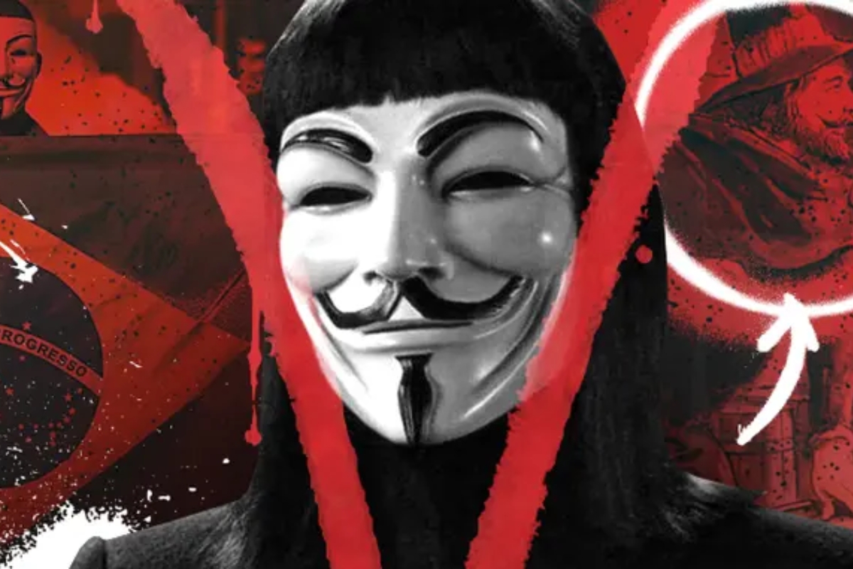 V, de Vingança, Ícone do anti-herói moderno: nobre na causa, controverso nos meios.
