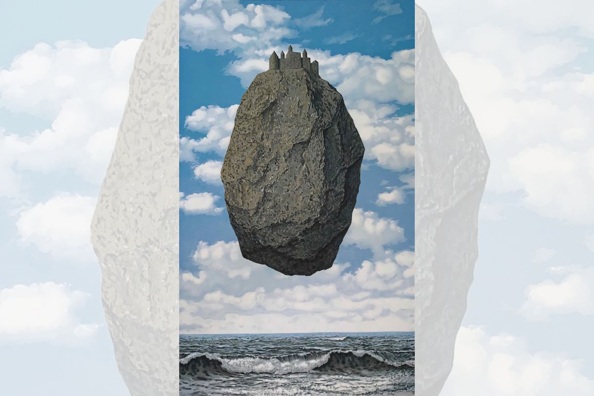 The Castle of the Pyrenees, René Magritte (1959)